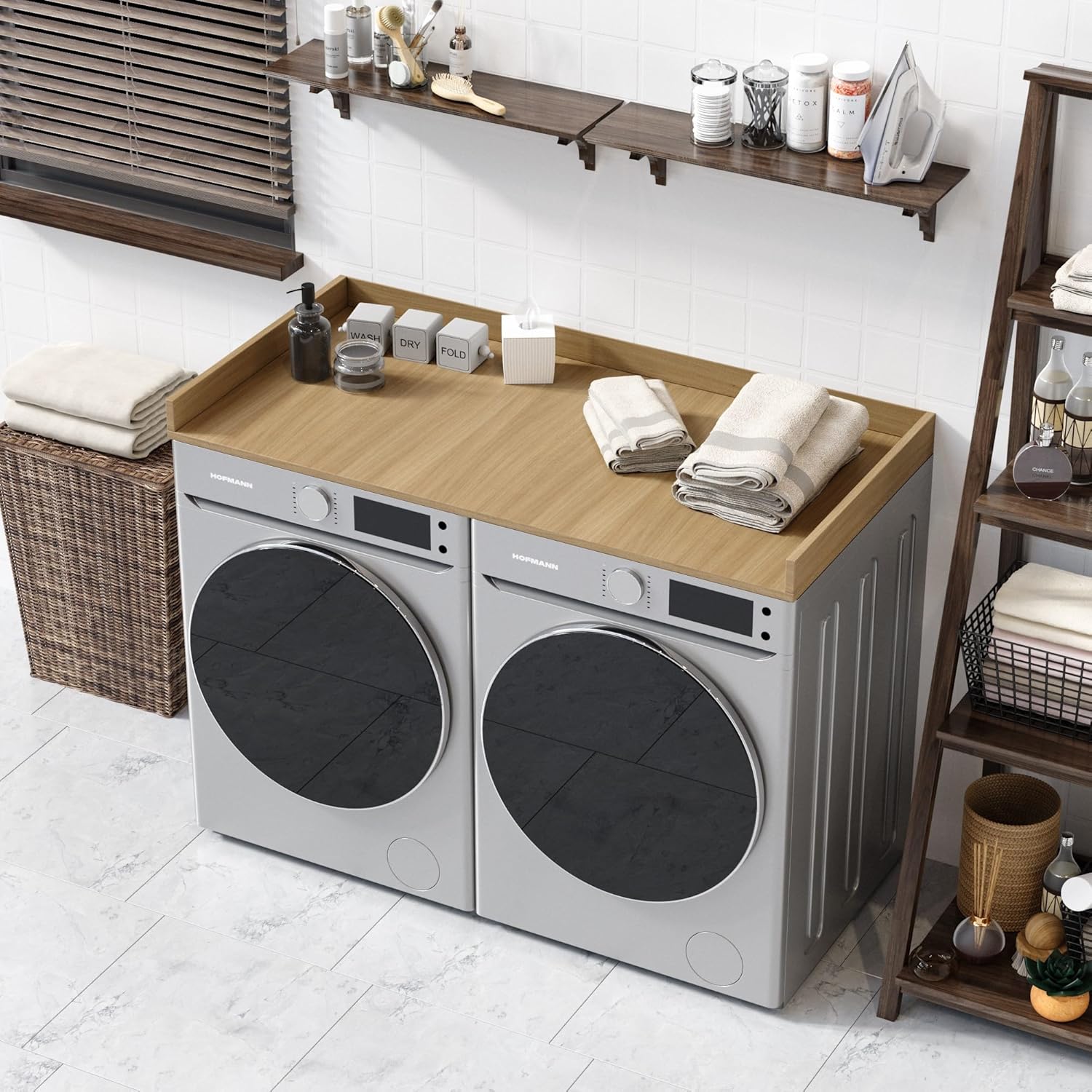 washer dryer topper made in usa 27.5 x 54 laundry countertop over washer and dryer