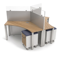 120 degree workstation