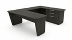 Era U-Shape Executive Workstation with Bridge and Credenza main