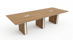 Tenure 10 ft Conference Table with Panel Base main