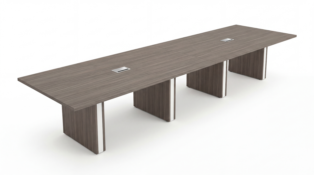 Tenure 16 ft Conference Table with Panel Base main