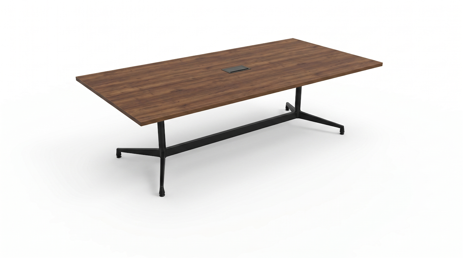 Tenure 8 ft Conference Table with Trestle Base main