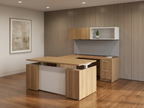 Ascend U-Shape Height-Adjustable Executive Workstation lifestyle