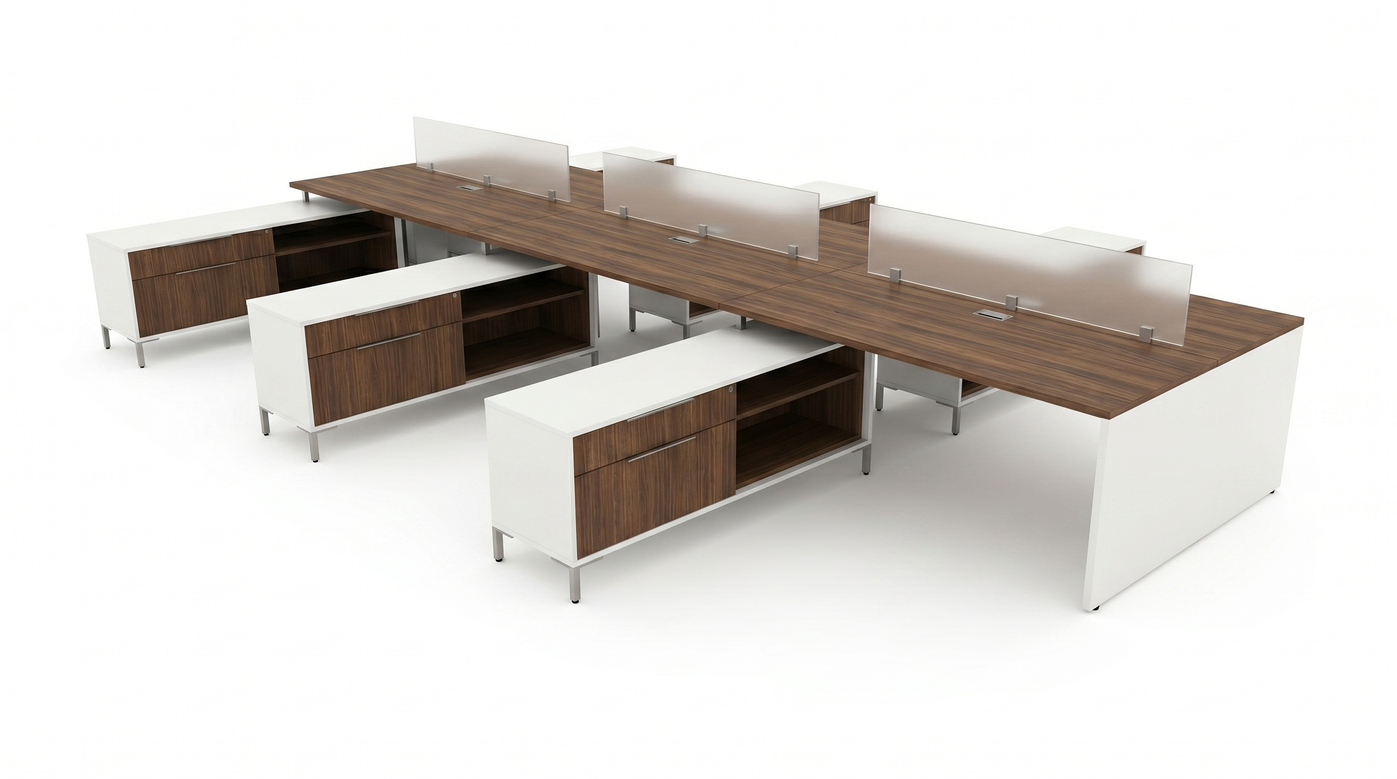 6 person workstation