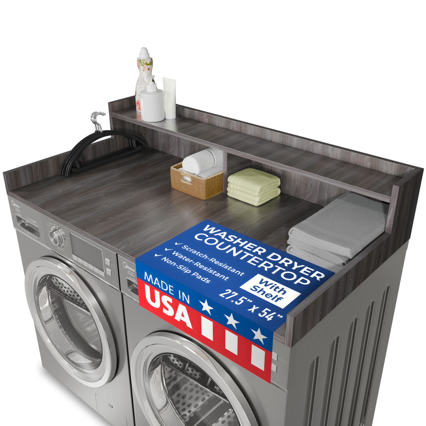 OfficeSimpli™ Washer Dryer Countertop