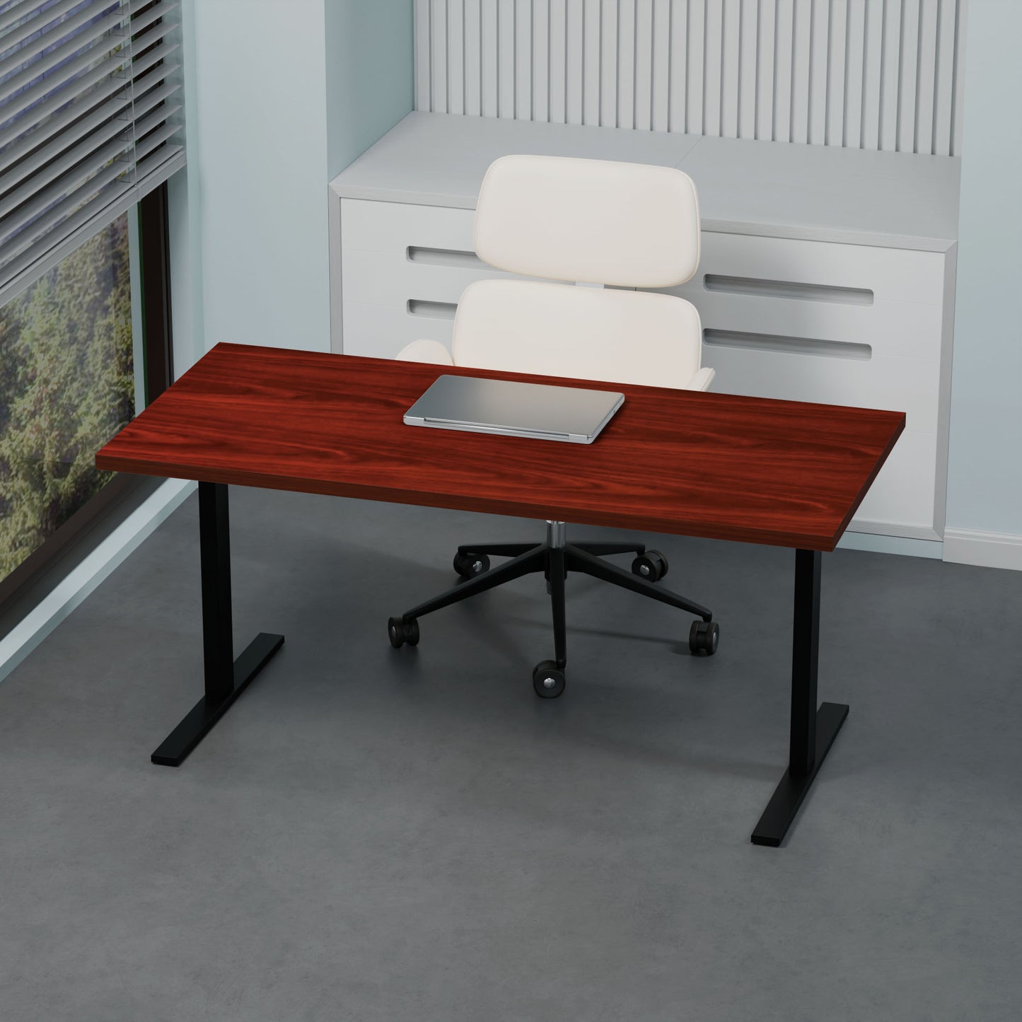 OfficeSimpli Desk Table Top – Made in USA - Desk Top for Sit Stand Desk Frame, Wood Countertop, Butcher Block