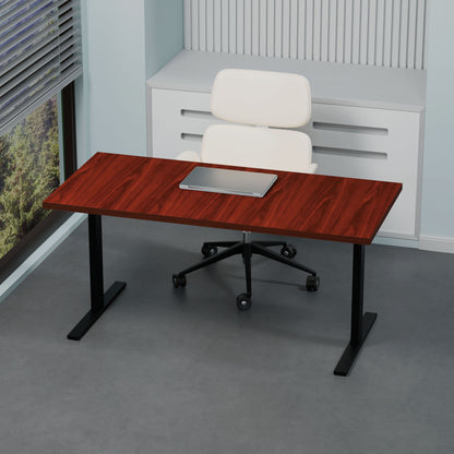 OfficeSimpli Desk Table Top – Made in USA - Desk Top for Sit Stand Desk Frame, Wood Countertop, Butcher Block