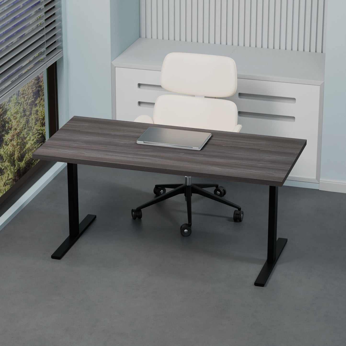 OfficeSimpli Desk Table Top – Made in USA - Desk Top for Sit Stand Desk Frame, Wood Countertop, Butcher Block