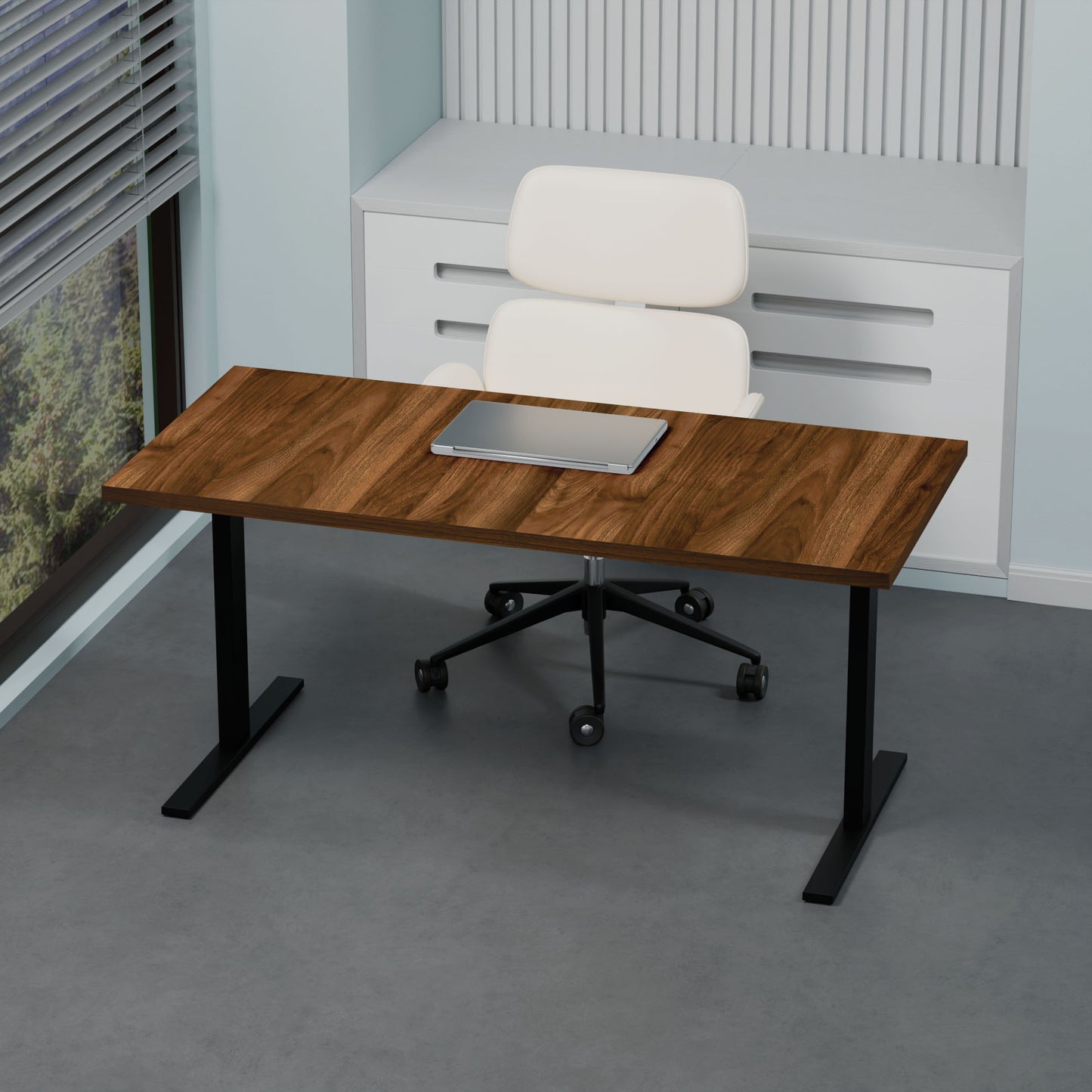 OfficeSimpli Desk Table Top – Made in USA - Desk Top for Sit Stand Desk Frame, Wood Countertop, Butcher Block