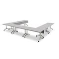 Flip top training tables