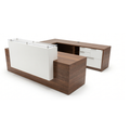 Modern u shaped reception desk