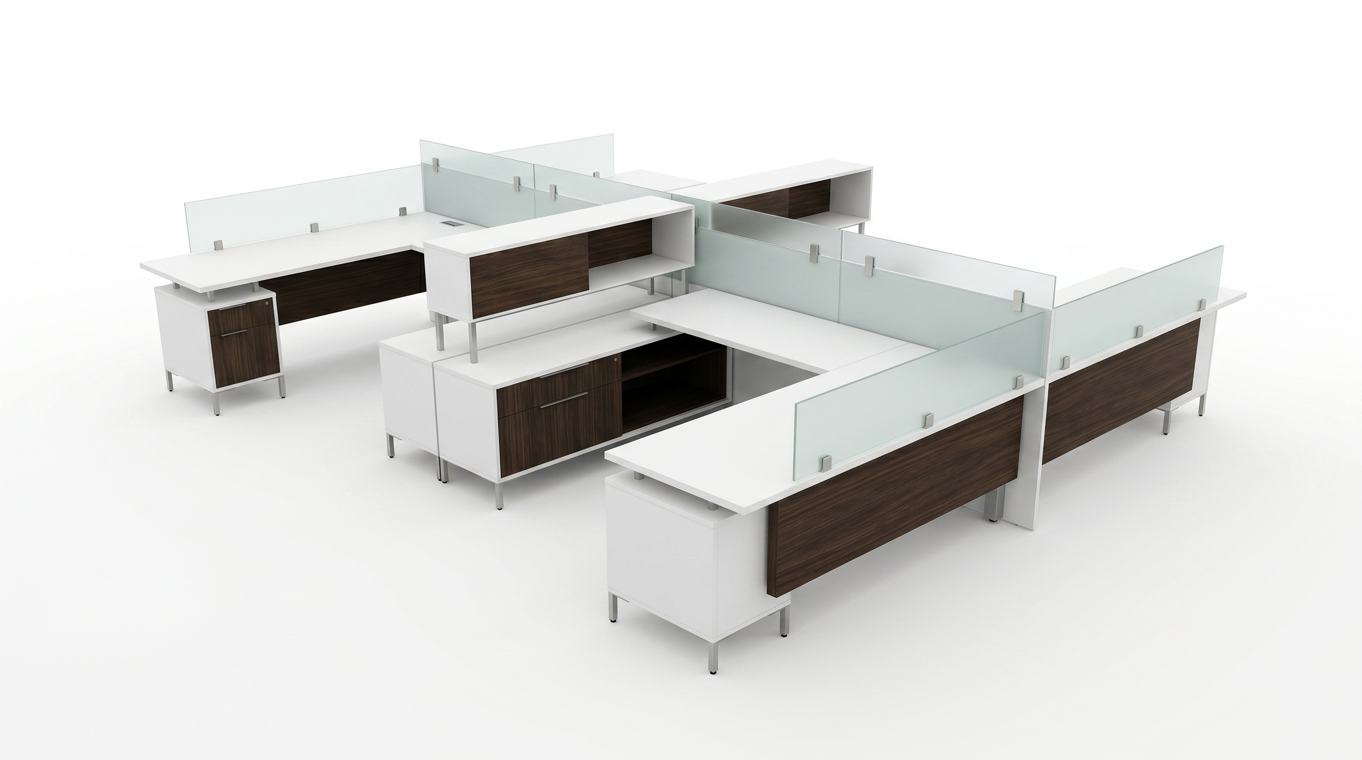 Office cubicle workstations
