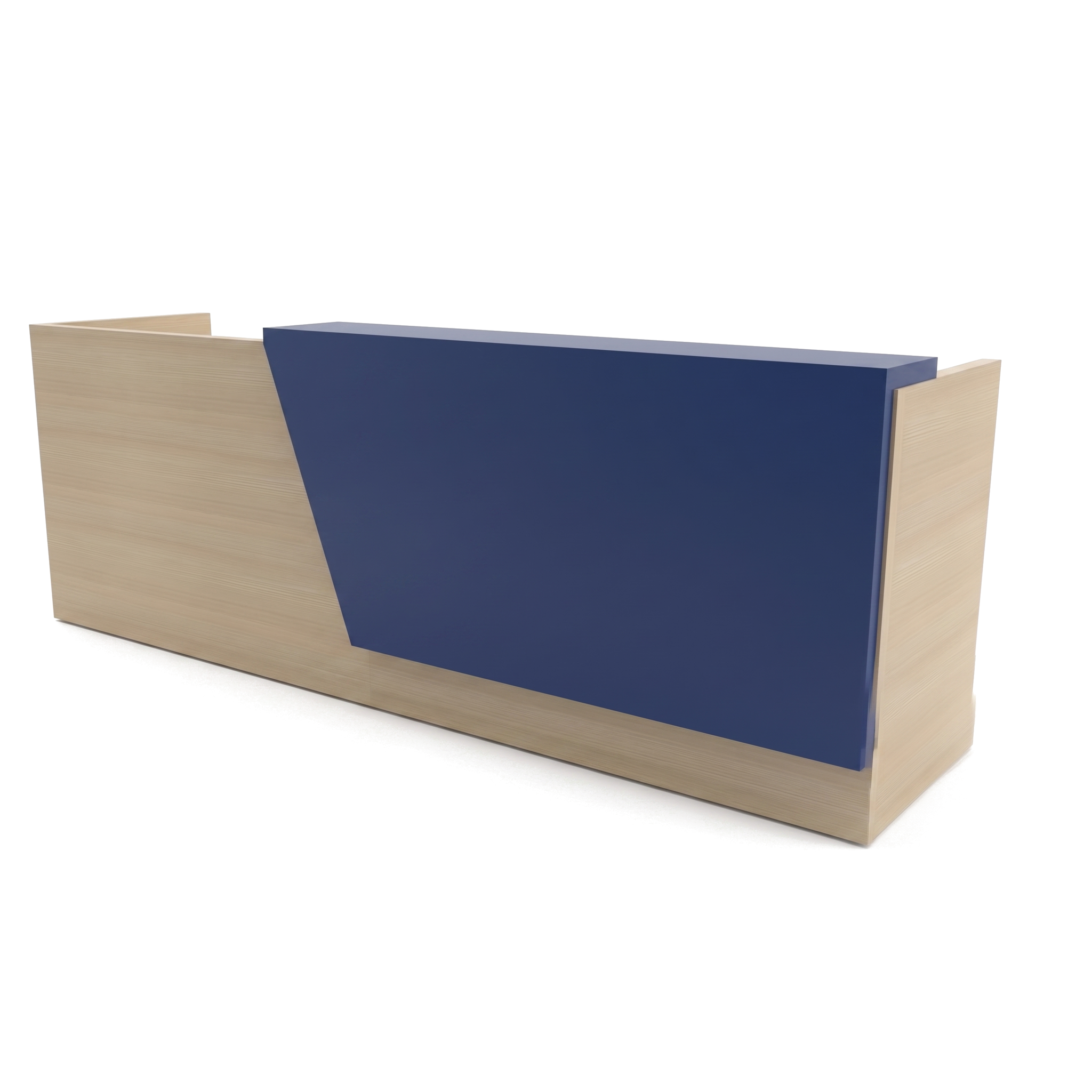 Reception desk with drawers