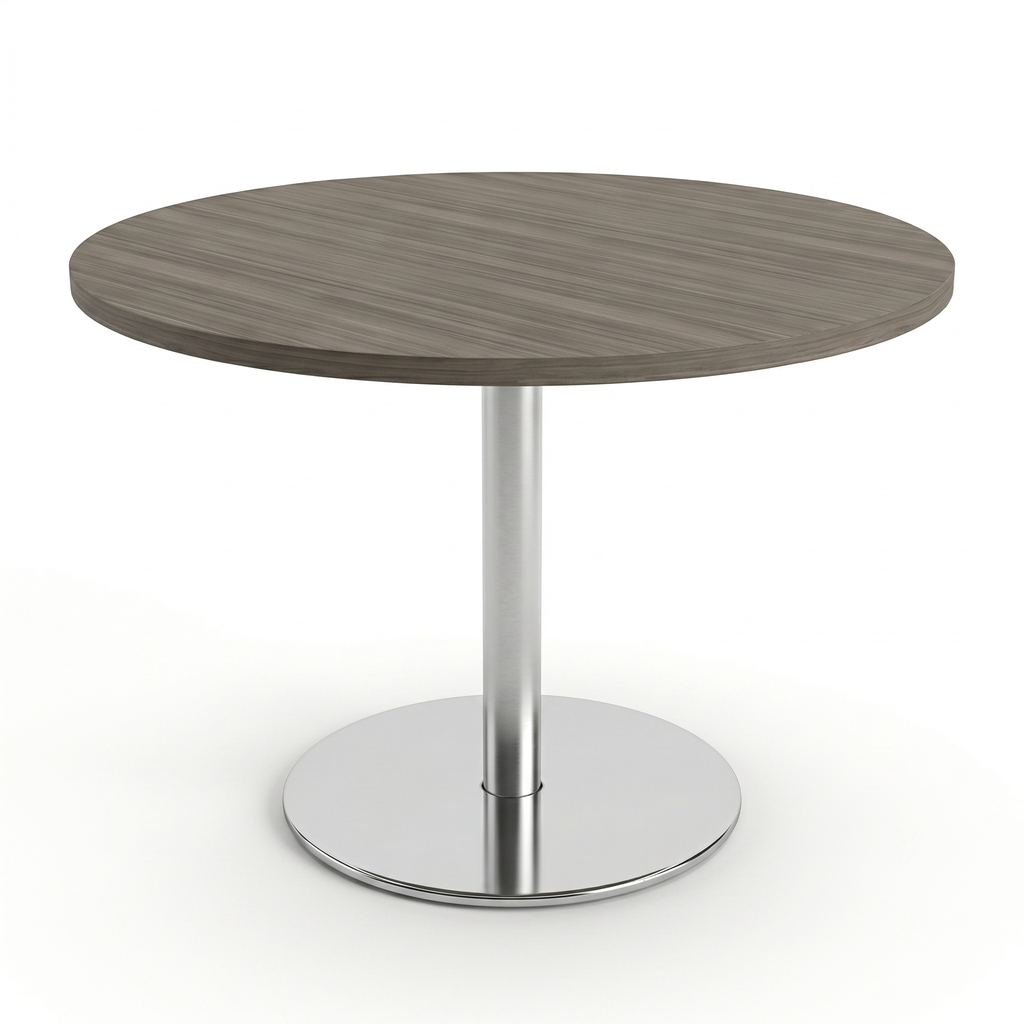 Small round meeting table