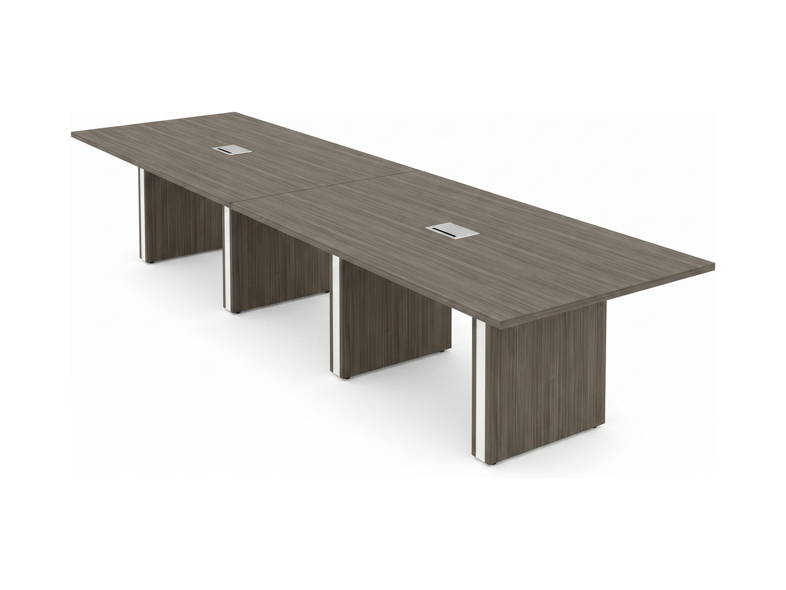 Large conference table, 16 ft top on a modular four-panel base