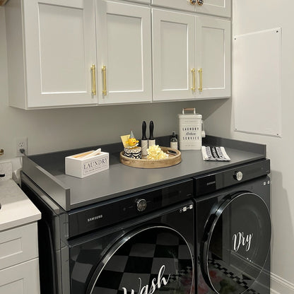Slate Grey WDCT in a real laundry room - customer photo